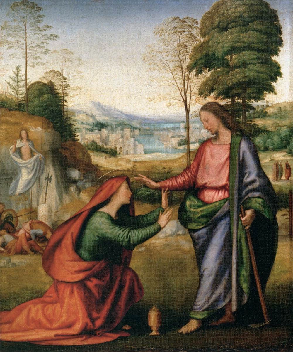 Noli me tangere - Museo del Louvre, Parigi